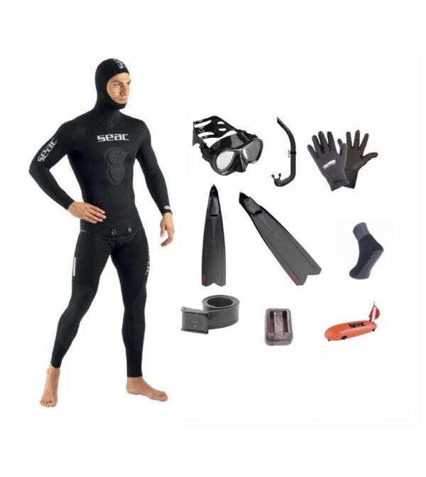 Fridykkerpakke Black Hunter