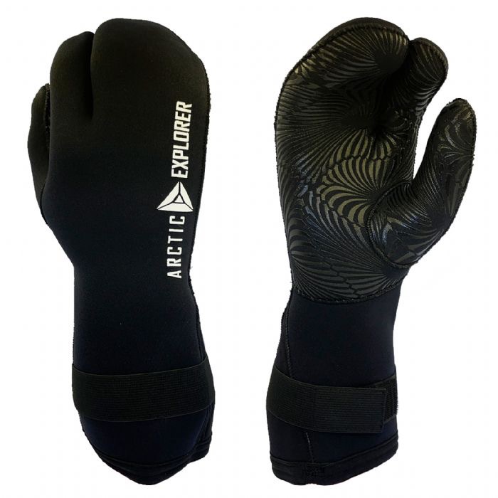 Våthansker Arctic Explorer 3-Finger 6,5mm