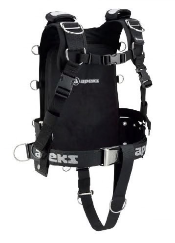 Apeks WTX harness u/ plate