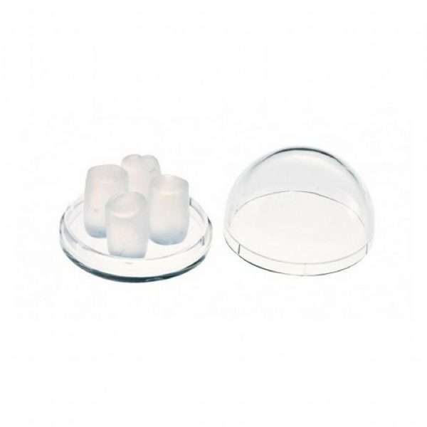 Ear plugs x4 transparent