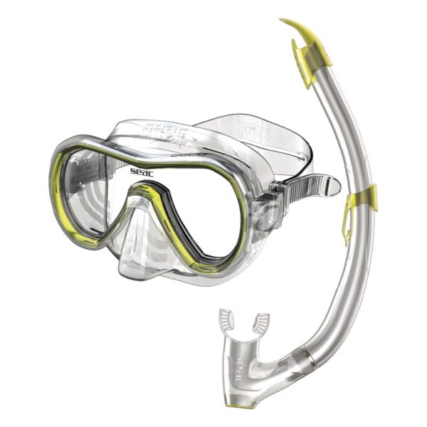 Snorkle sett, maske snorkel i silikon