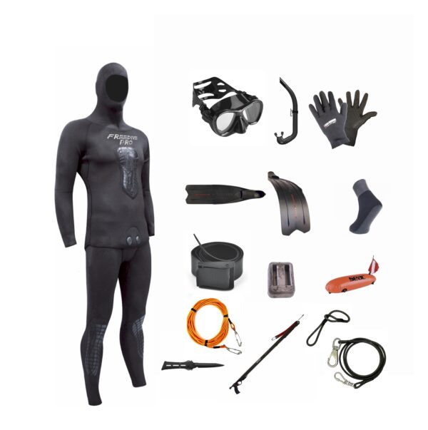 Undervannsjeger grunnpakke herre