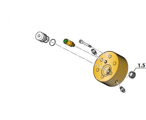 Coltri MCH-8-11-13-16-18-21-23 sugeventil 2.trinn